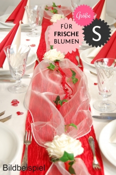 Fibula[Style]® Komplettset "Sweet Love" für Frischblumen Größe S